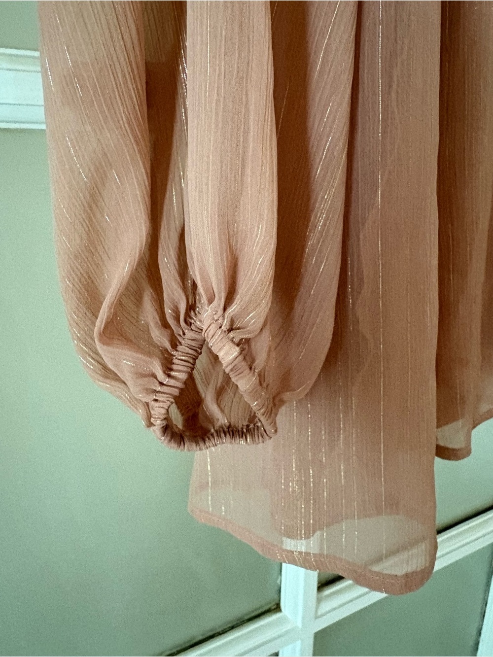Show Me Your Mumu Josephine Bell Mini Shift Dress (Blush) - M - Picture 4 of 7